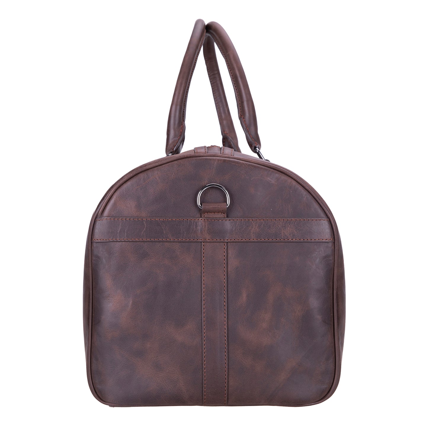 Crestiva Leather Weekend Duffle Bag