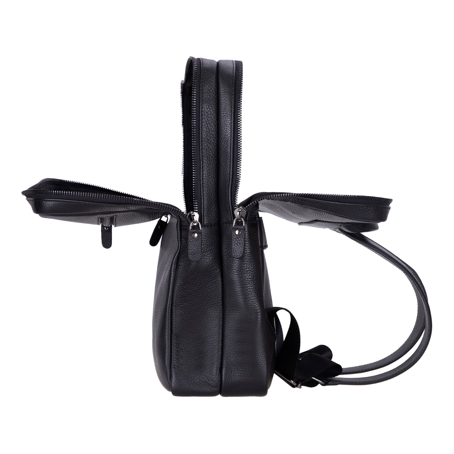 Hidden Castle Leather Backpack