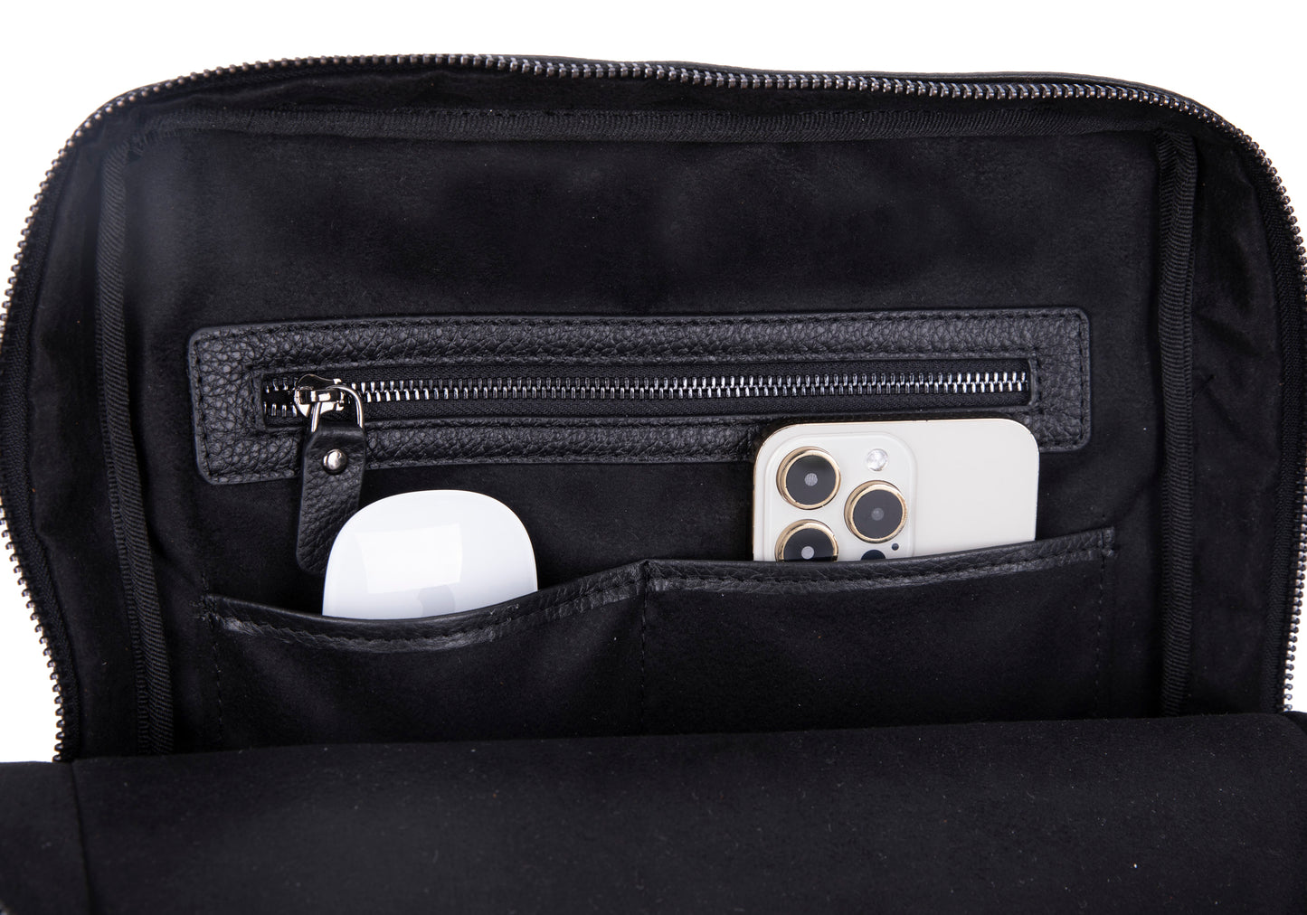 Hidden Castle Leather Backpack