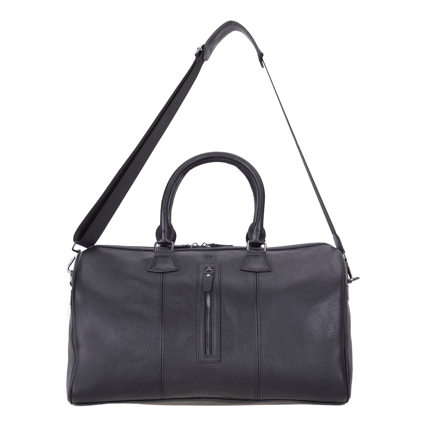 Crestiva Leather Weekend Duffle Bag