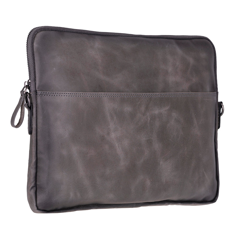 Leeds Slim Leather Laptop / Tablet Sleeve