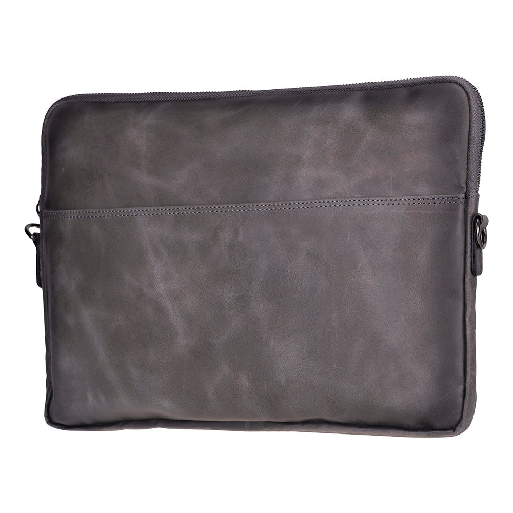 Leeds Slim Leather Laptop / Tablet Sleeve