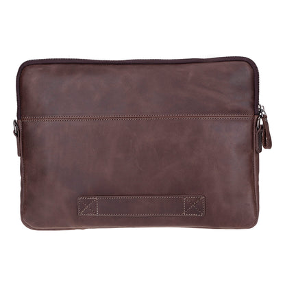 Leeds Slim Leather Laptop / Tablet Sleeve