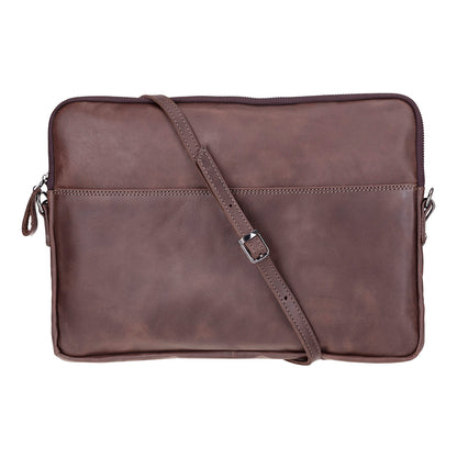 Leeds Slim Leather Laptop / Tablet Sleeve