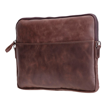 Leeds Slim Leather Laptop / Tablet Sleeve