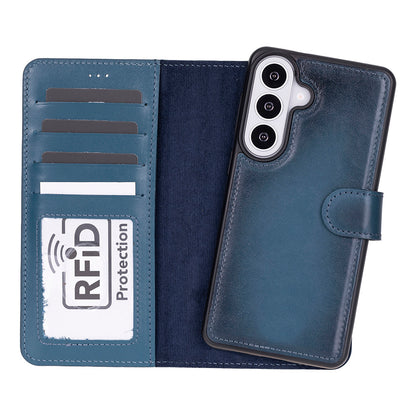 Magic Samsung Galaxy S26 Plus Detachable Leather Wallet Case