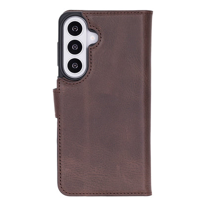 Magic Samsung Galaxy S26 Plus Detachable Leather Wallet Case