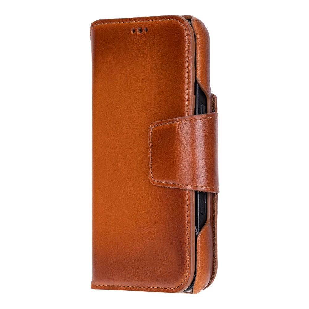 Elite Magic iPhone 17 Pro Leather Detachable Wallet Case