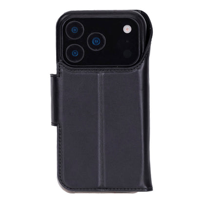 Elite Magic iPhone 17 Pro Leather Detachable Wallet Case
