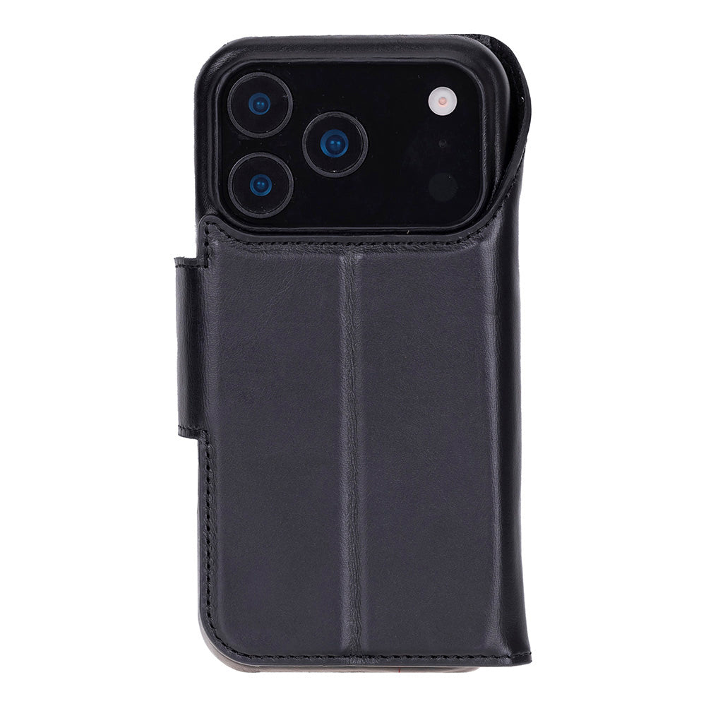 Elite Magic iPhone 17 Pro Detachable Leather Wallet Case