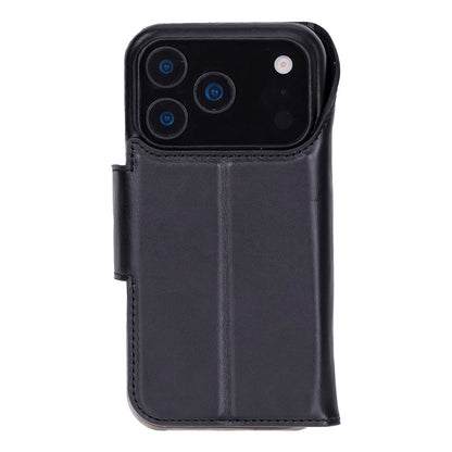 Elite Magic iPhone 17 Pro Detachable Leather Wallet Case