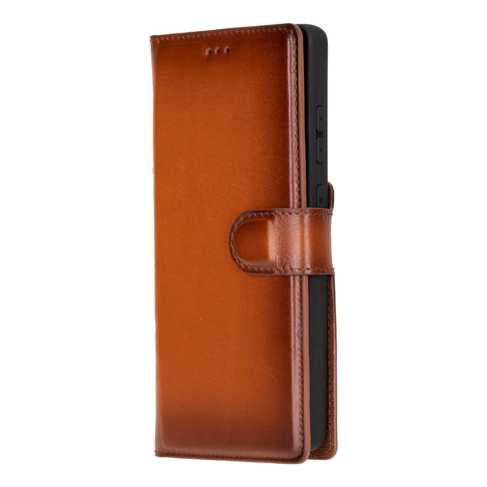 Magic Samsung Galaxy S25 Ultra Detachable Leather Wallet Case