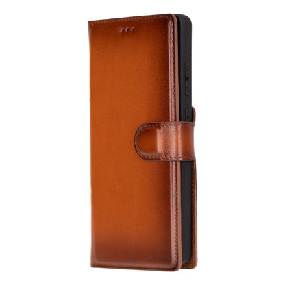 Magic Samsung Galaxy S25 Ultra Detachable Leather Wallet Case