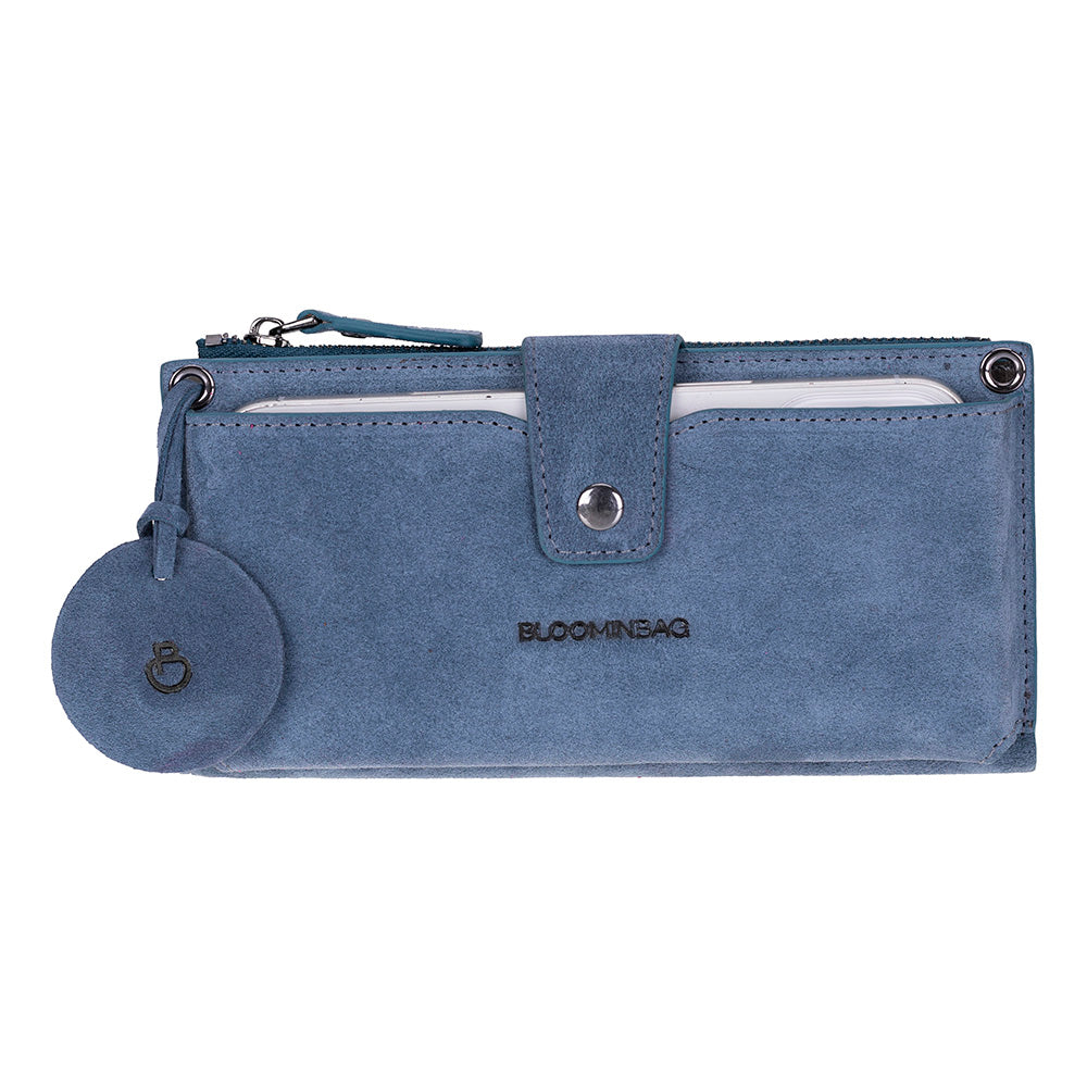 Iris Lozan Genuine Leather Crossbody Phone Wallet Bag