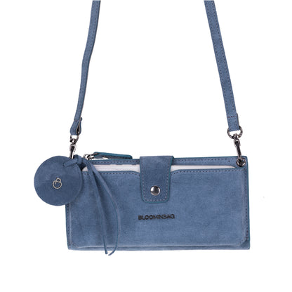 Iris Lozan Genuine Leather Crossbody Phone Wallet Bag