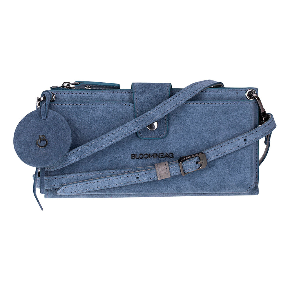 Iris Lozan Genuine Leather Crossbody Phone Wallet Bag