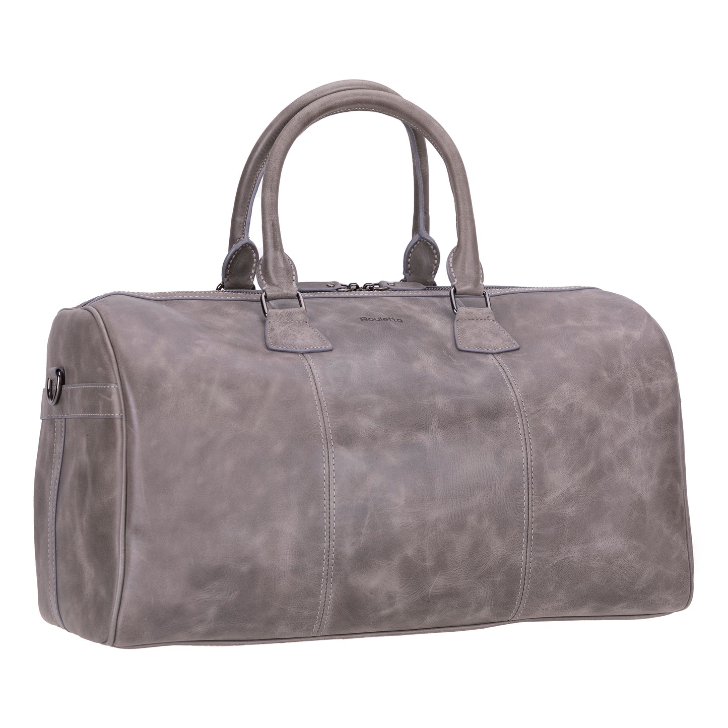 Crestiva Leather Weekend Duffle Bag