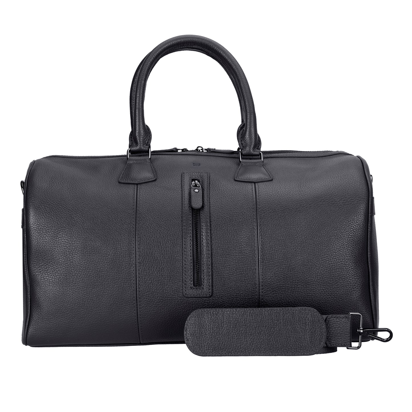 Crestiva Leather Weekend Duffle Bag