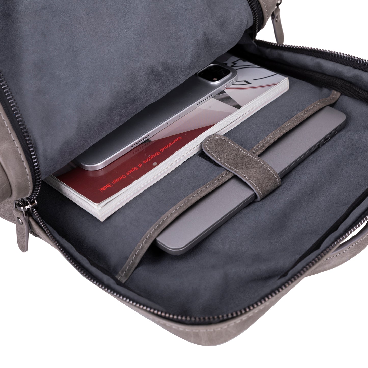 Hidden Castle Leather Backpack