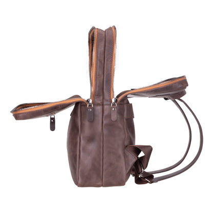 Hidden Castle Leather Backpack