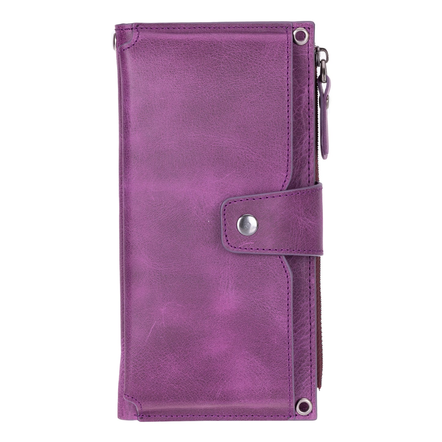 Lozan Strap Leather Crossbody Wallet