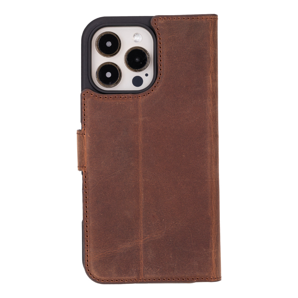 Magic iPhone 16 Pro Leather Detachable Wallet Case