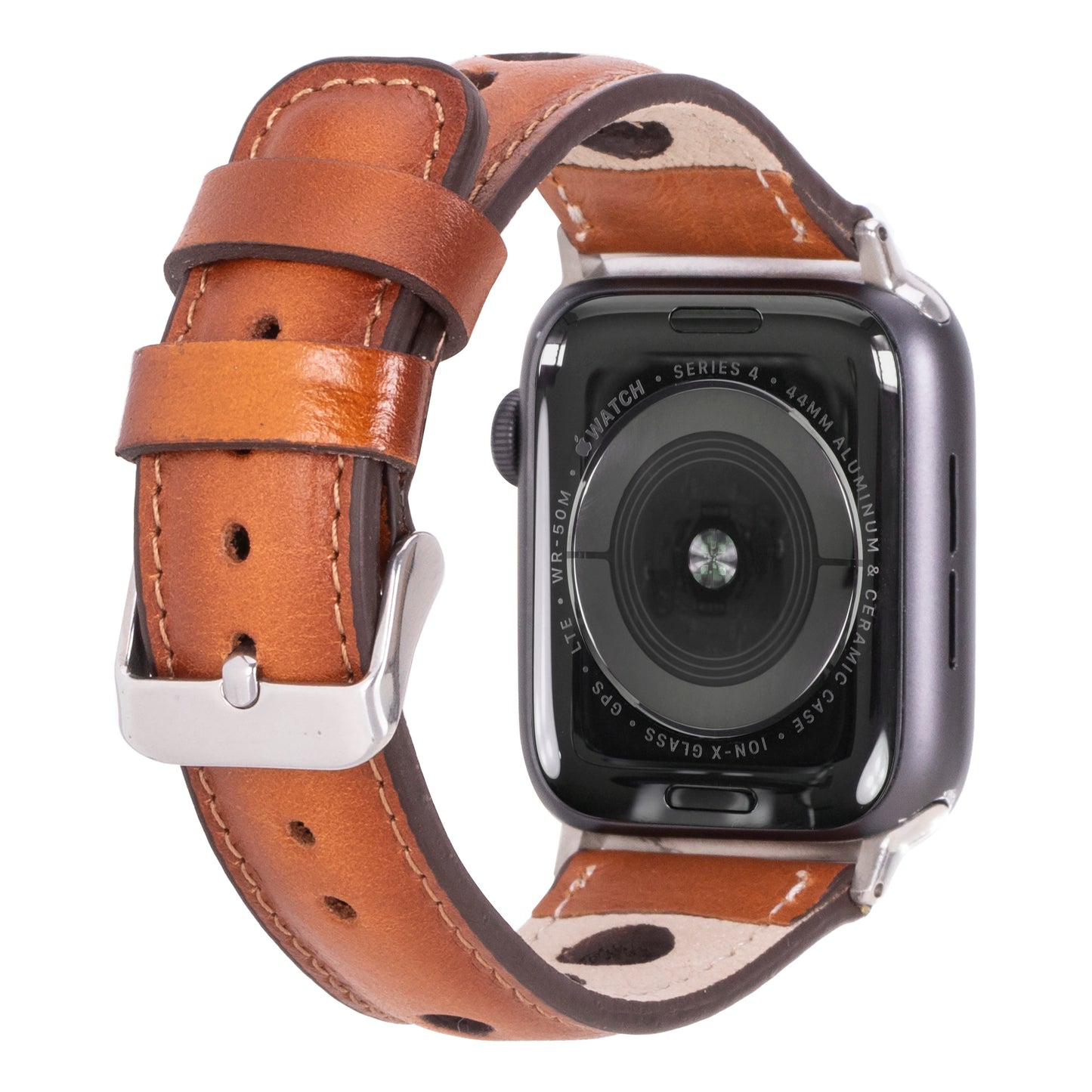 Holo Leather Apple Watch Band