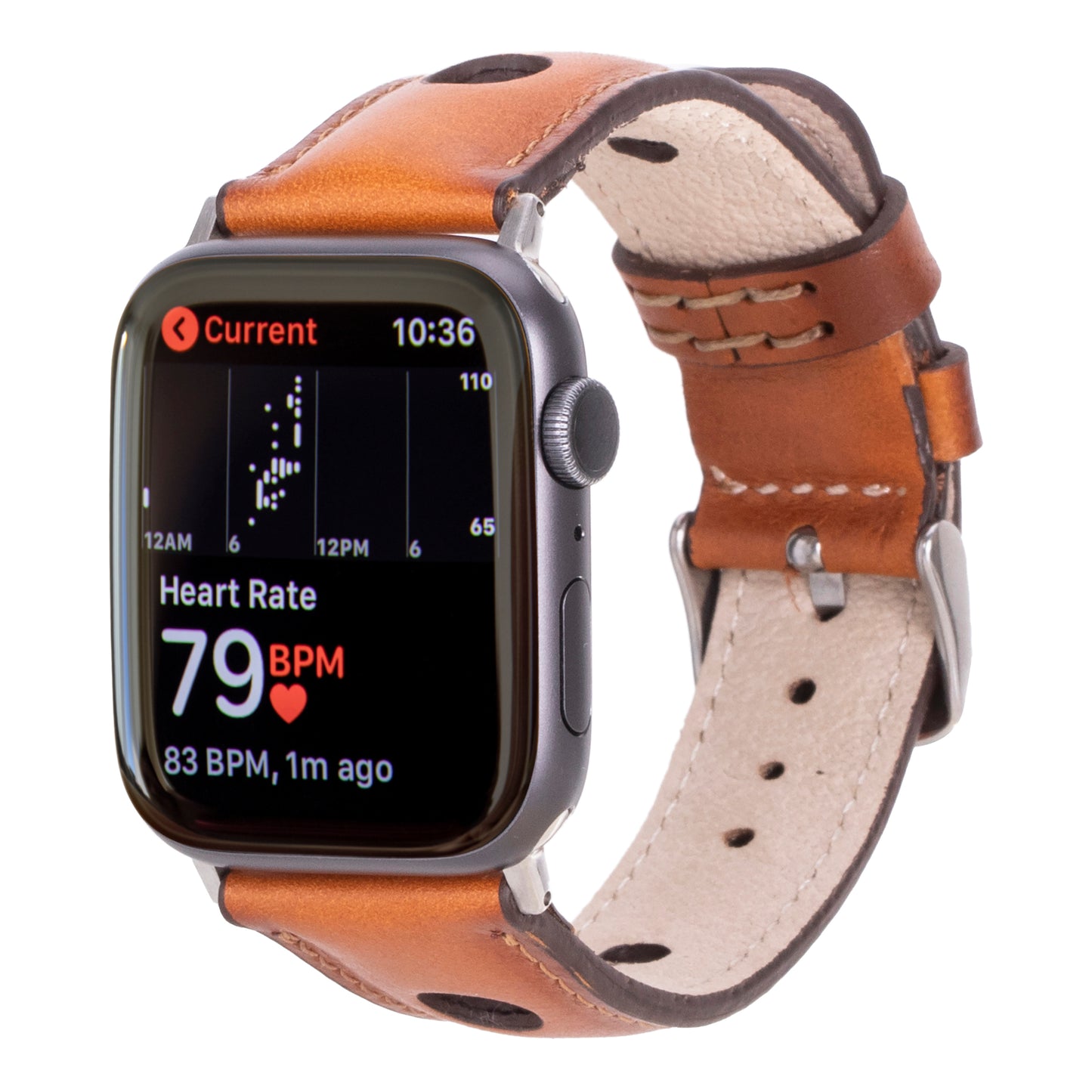 Holo Leather Apple Watch Band