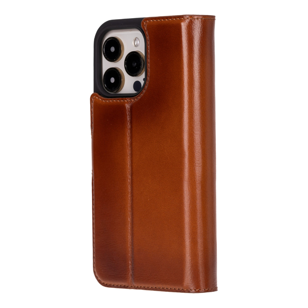 Magic iPhone 16 Pro Detachable Leather Wallet Case