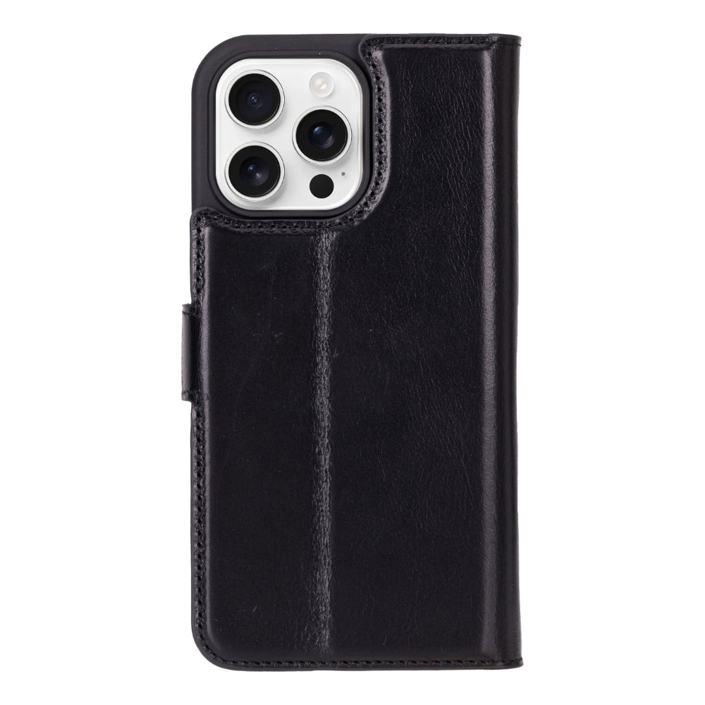 Magic iPhone 16 Pro Max Detachable Leather Wallet Case