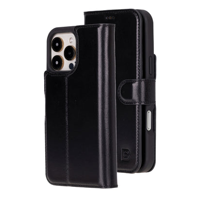 Magic iPhone 16 Pro Max Detachable Leather Wallet Case