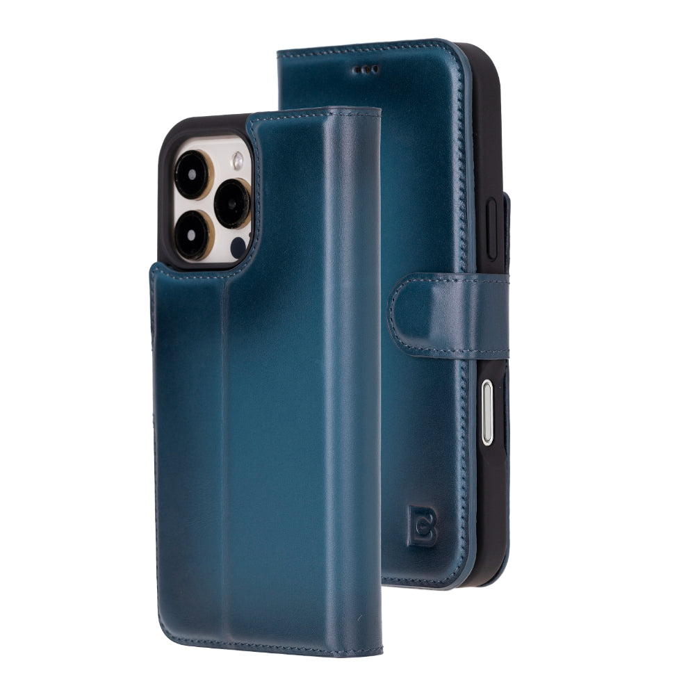 Magic iPhone 16 Pro Leather Detachable Wallet Case