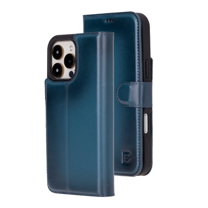 Magic iPhone 16 Pro Detachable Leather Wallet Case