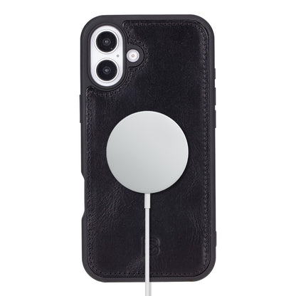 Magic iPhone 16 Detachable Leather Wallet Case