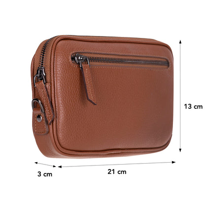 Noma Leather Clutch Bag