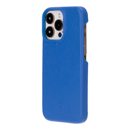 F360 iPhone 15 Series Full Genuine Leather Back Cover