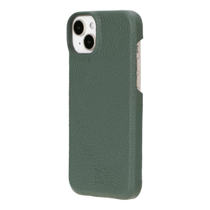 F360 iPhone 15 Series Full Genuine Leather Back Cover