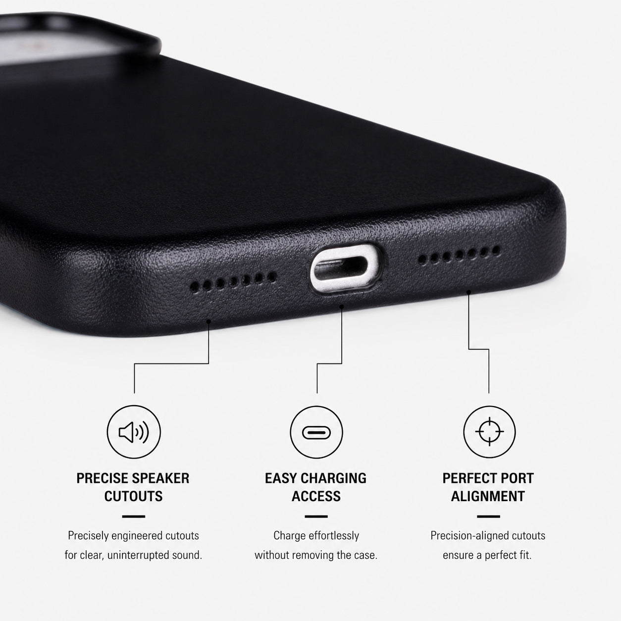 Prestige iPhone 17 Pro Leather Case