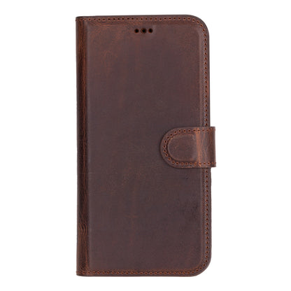 Magic iPhone 16 Detachable Leather Wallet Case