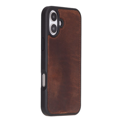 Magic iPhone 16 Detachable Leather Wallet Case