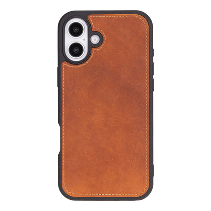 Magic iPhone 16 Detachable Leather Wallet Case