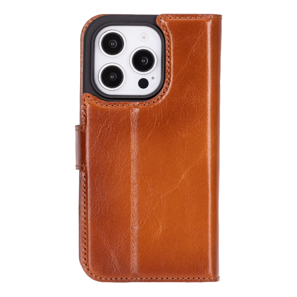 Magic iPhone 16 Pro Max Leather Detachable Wallet Case