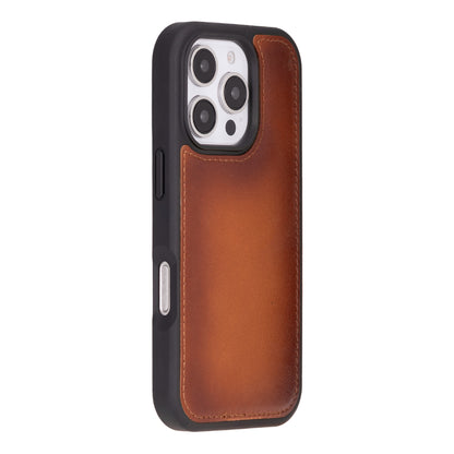 Magic iPhone 16 Pro Max Leather Detachable Wallet Case