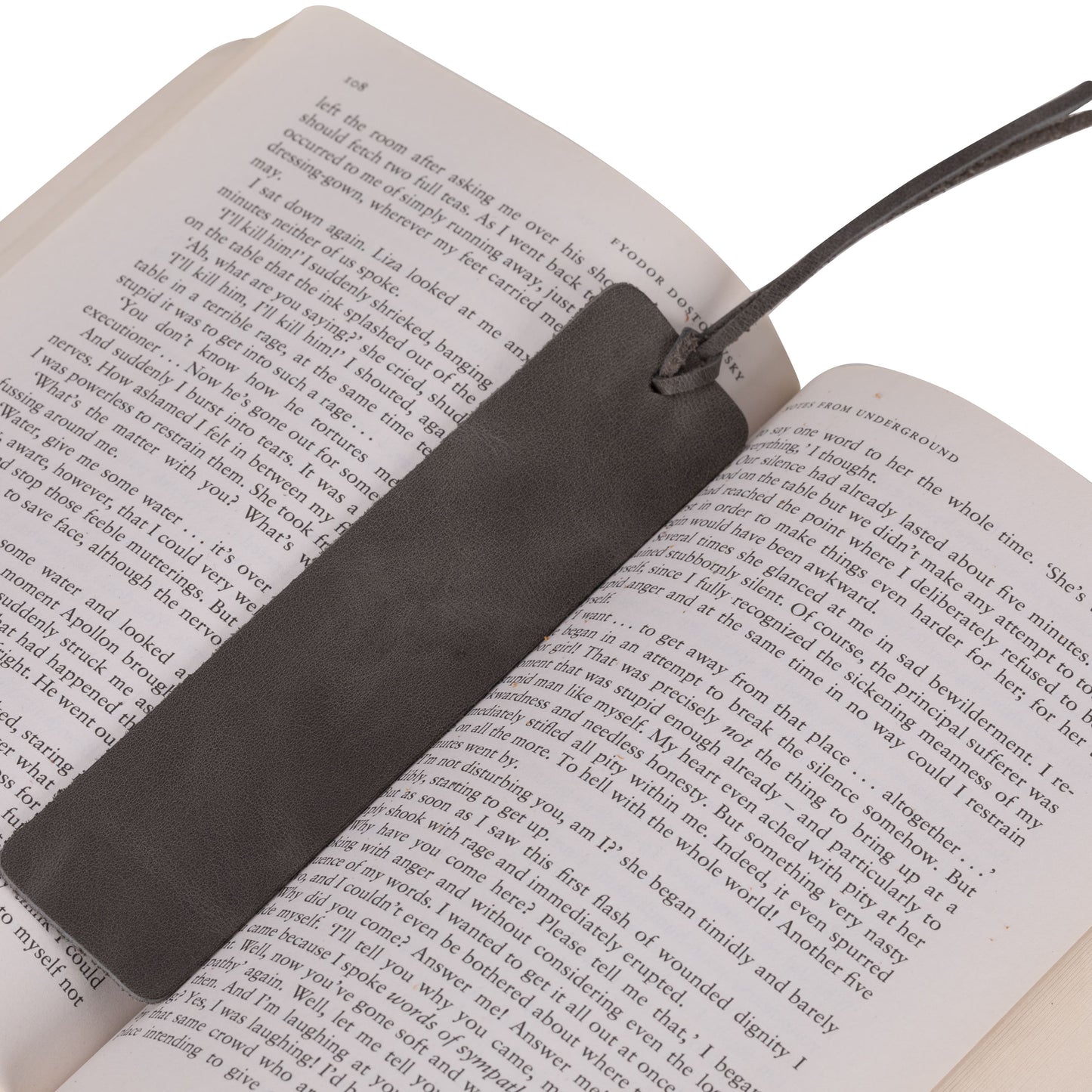 Markora Leather Bookmark