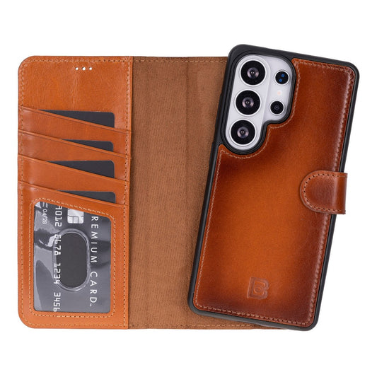 Magic Samsung Galaxy S26 Ultra Leather Detachable Wallet Case