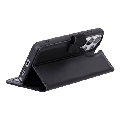 Magic Samsung Galaxy S26 Ultra Leather Detachable Wallet Case