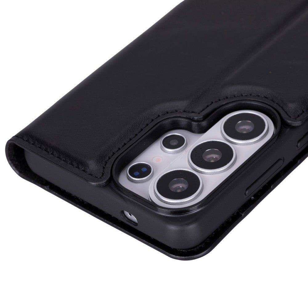 Magic Samsung Galaxy S26 Ultra Leather Detachable Wallet Case