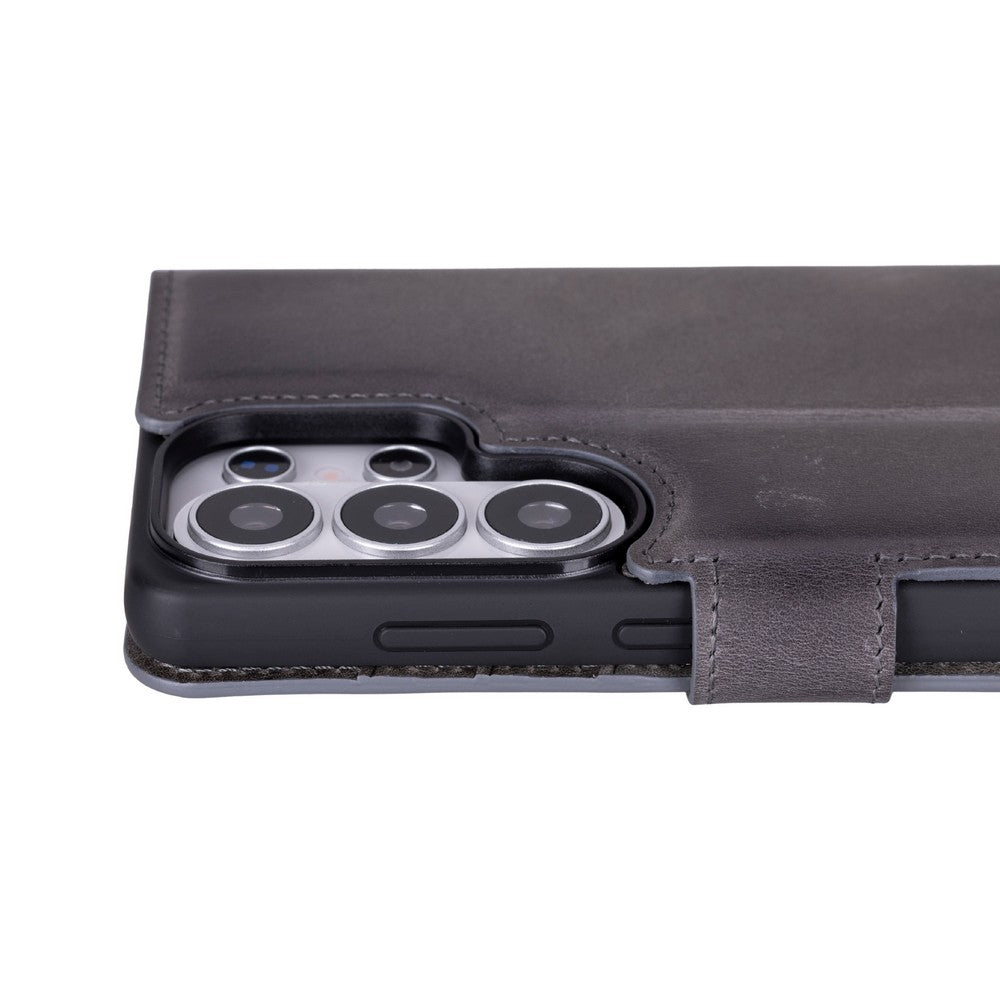 Magic Samsung Galaxy S26 Ultra Leather Detachable Wallet Case