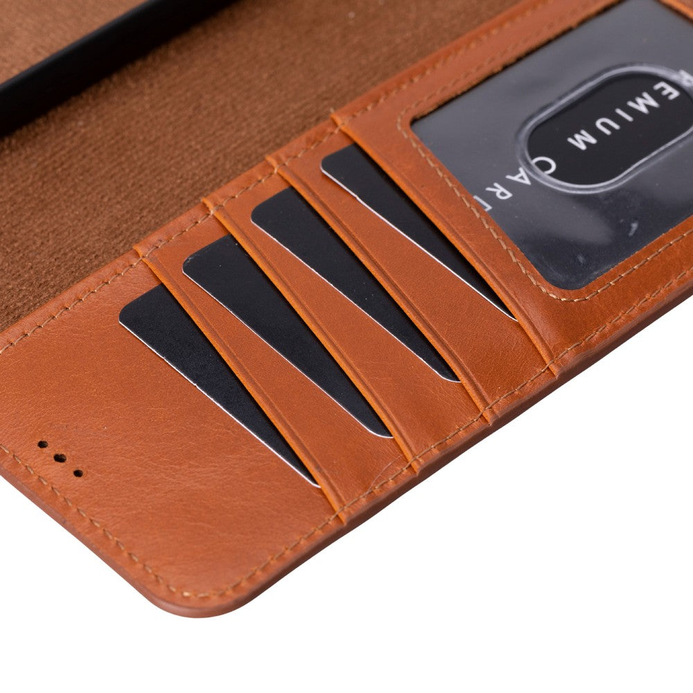 Magic Samsung Galaxy S26 Ultra Leather Detachable Wallet Case