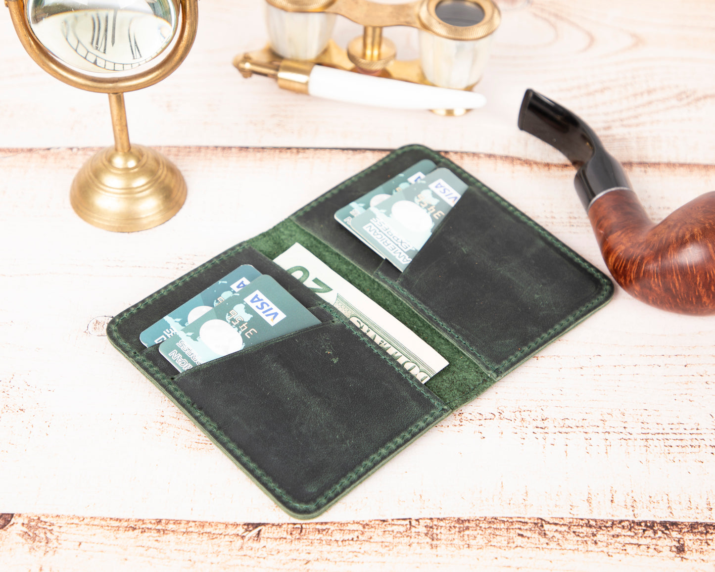 Enrico Leather Card Holder